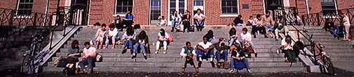 students at Brown