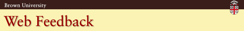 Web Feedback